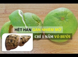Mẹo chữa gan nhiễm mỡ bằng vỏ bưởi cực kì hiệu quả 